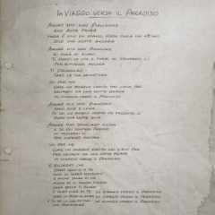IN VIAGGIO VERSO IL PARADISO
